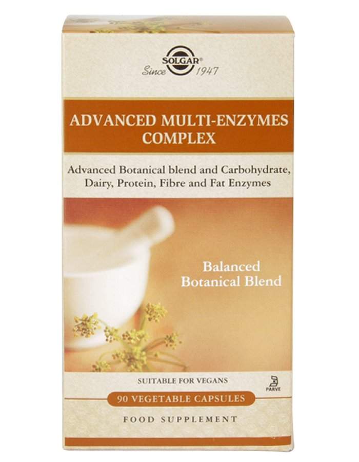 Solgar - Advanced Multi-Enzymes Complex Vegetable Capsules