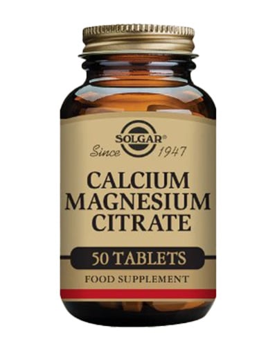 Solgar - Calcium Magnesium Citrate 50 Tablets