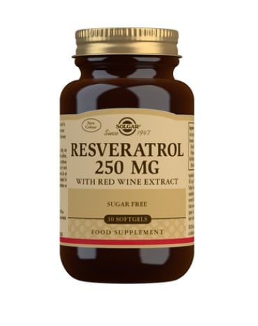 Resveratrol 250mg 30 softgels