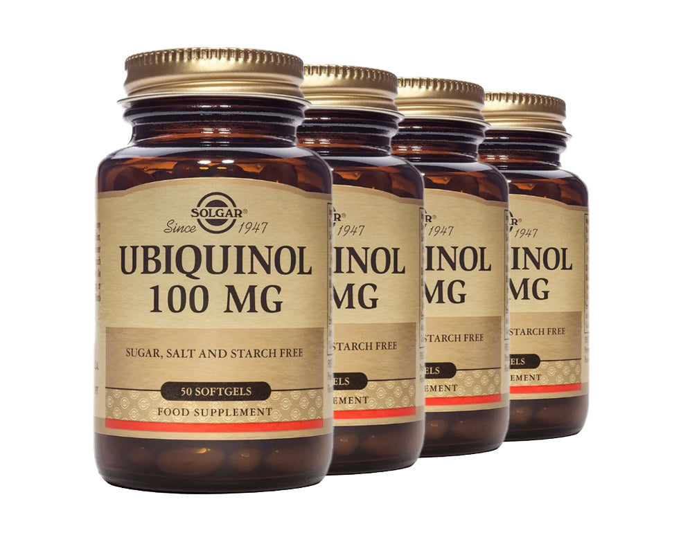 Solgar Ubiquinol 100mg - 50 Softgels | Reduced Active CoQ10