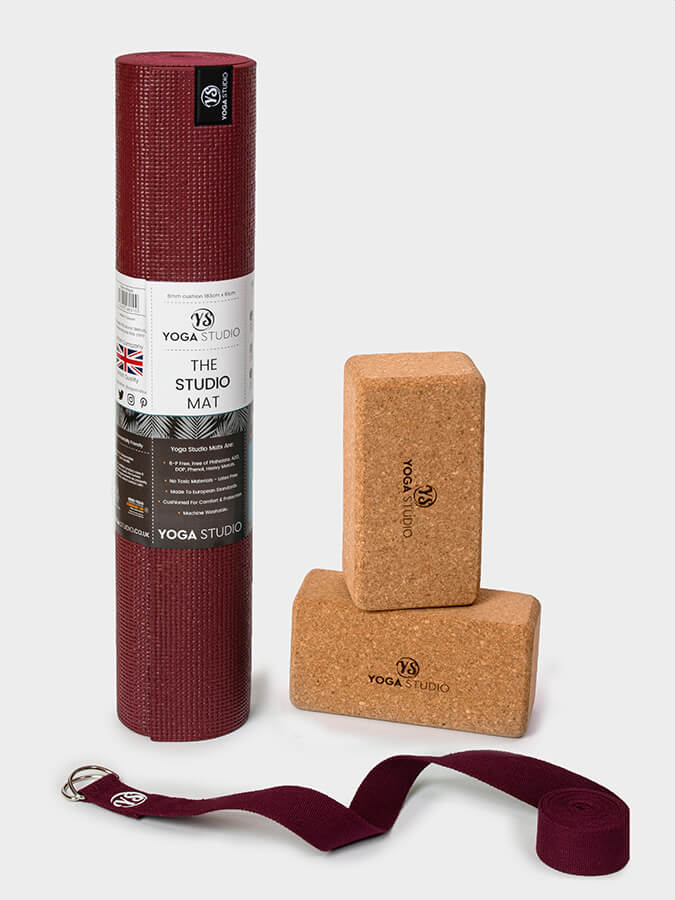 Yoga Studio Oeko-Tex Starter Cork Yoga Set