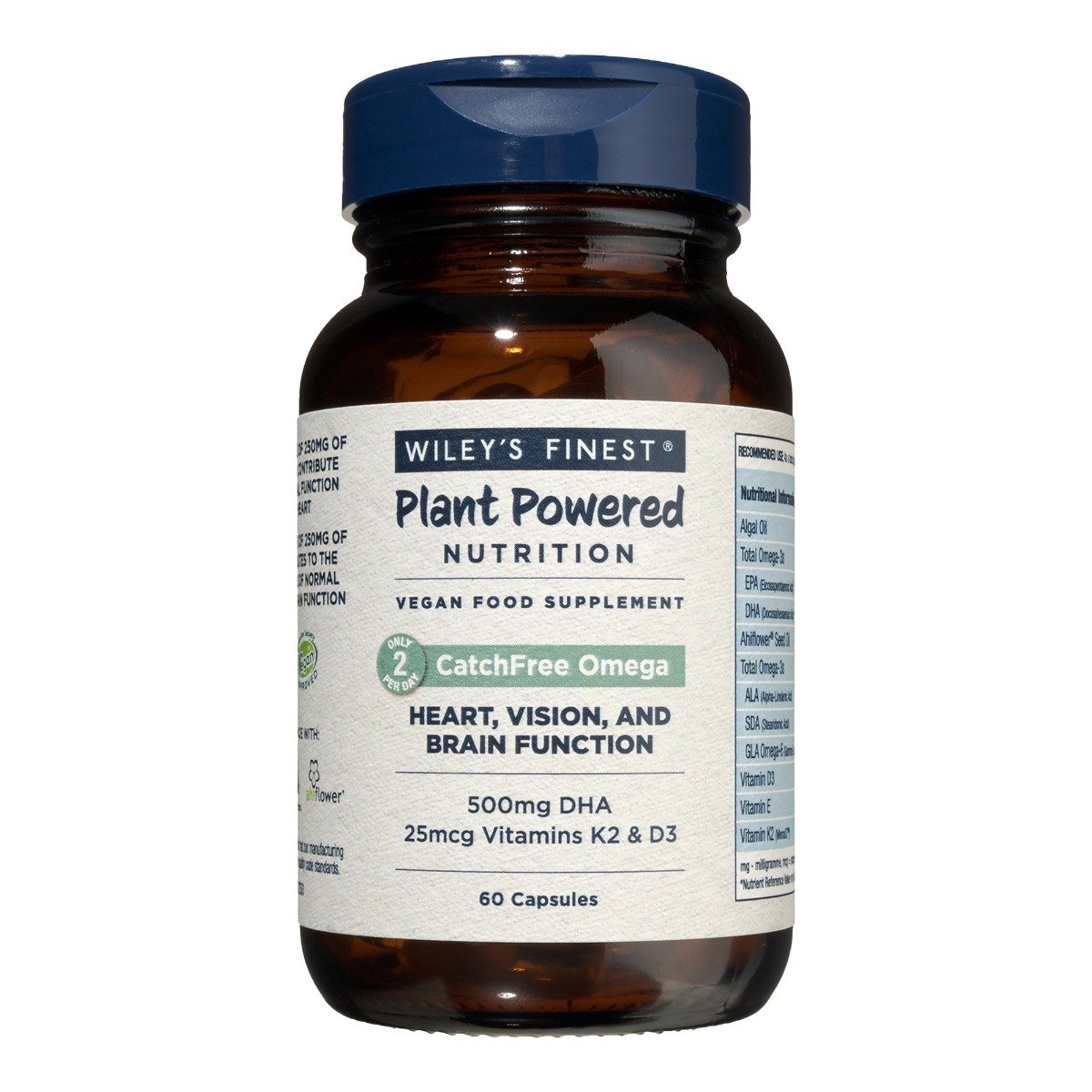Vegan CatchFree Omega-3 - 60 Softgels (bottle)