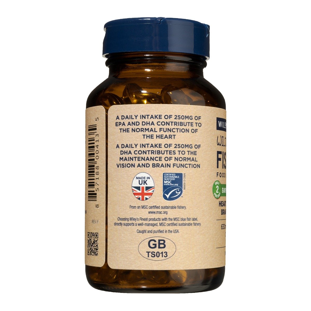 Reduced Wiley's Finest Easy Swallow mini's - 180 Softgels