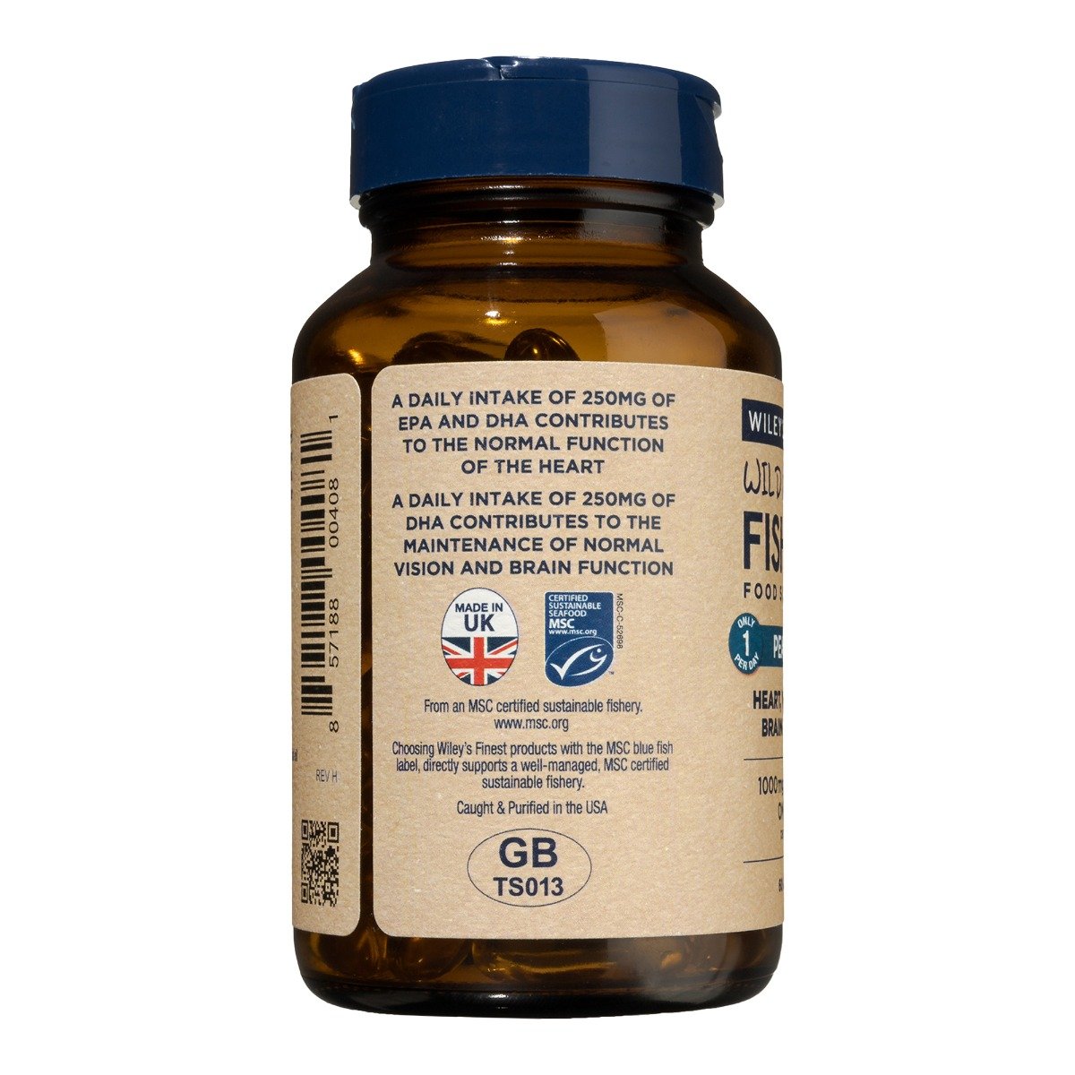 Wiley's Finest Peak EPA - 30/60 Softgels