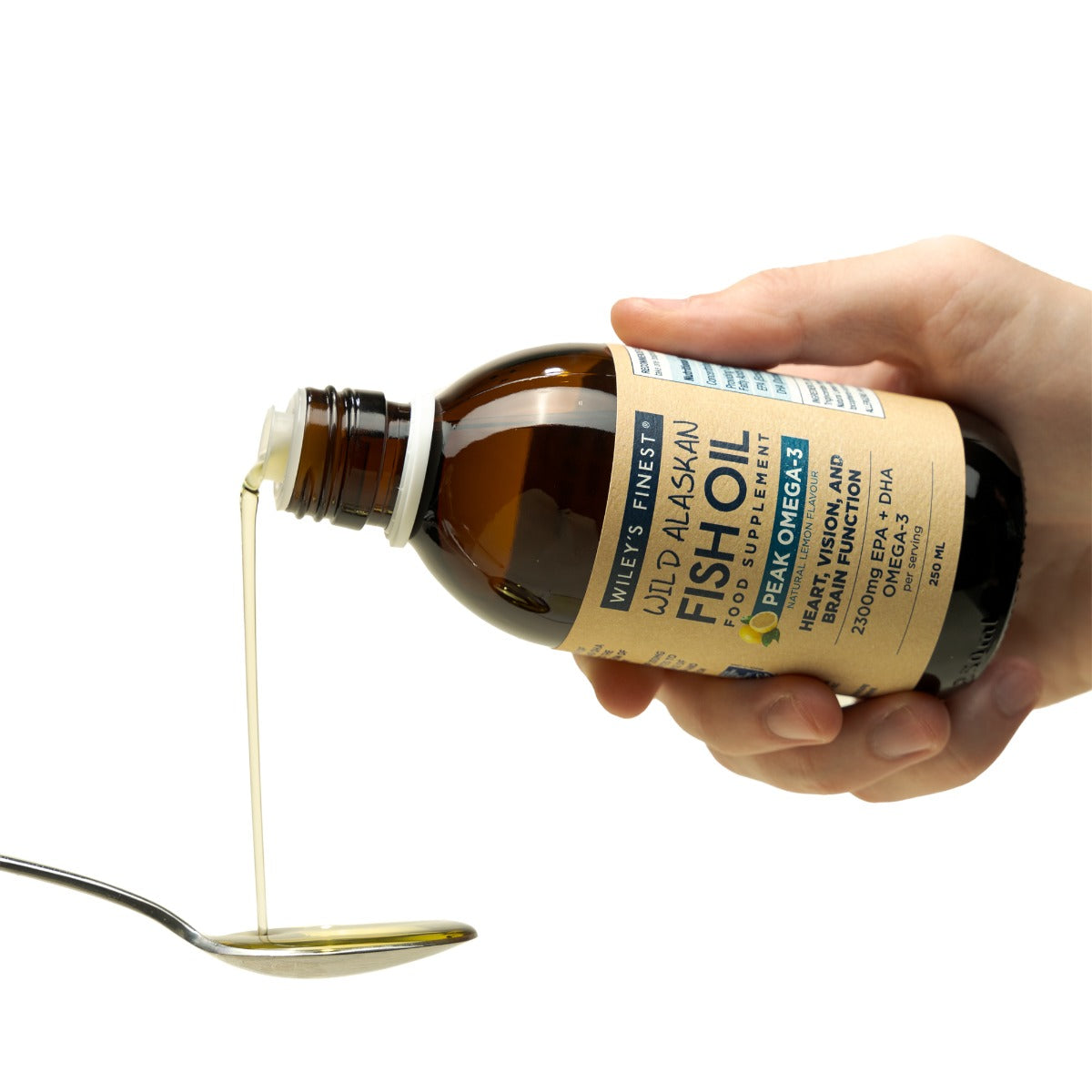 Wiley's Finest Peak Omega 3 Liquid - 125/250ml 25/50 servings