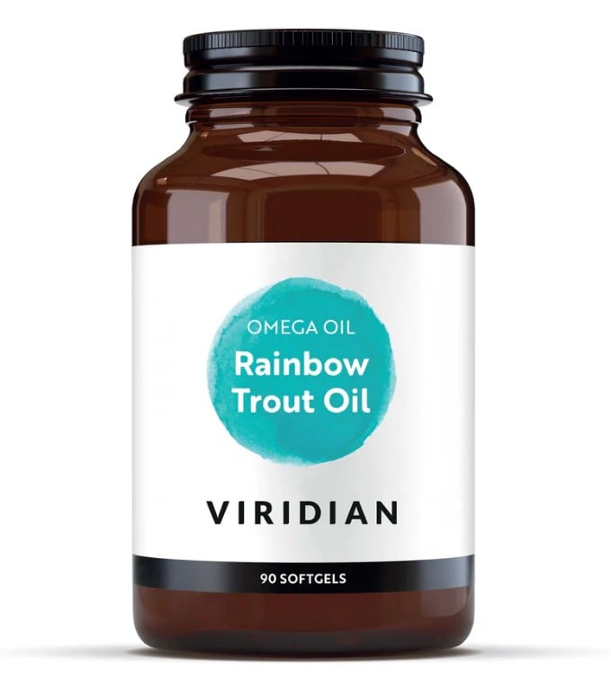 Viridian 100% Organic Rainbow Trout Oil 200ml