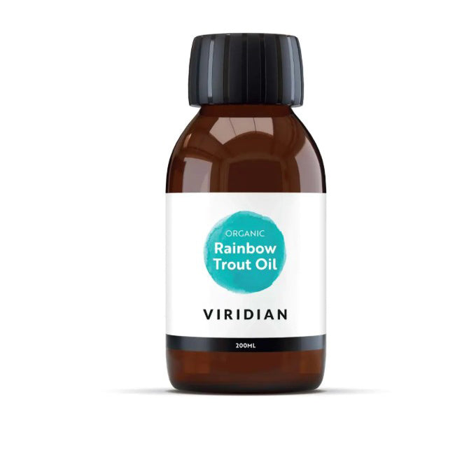Viridian 100% Rainbow Trout oil 200ml
