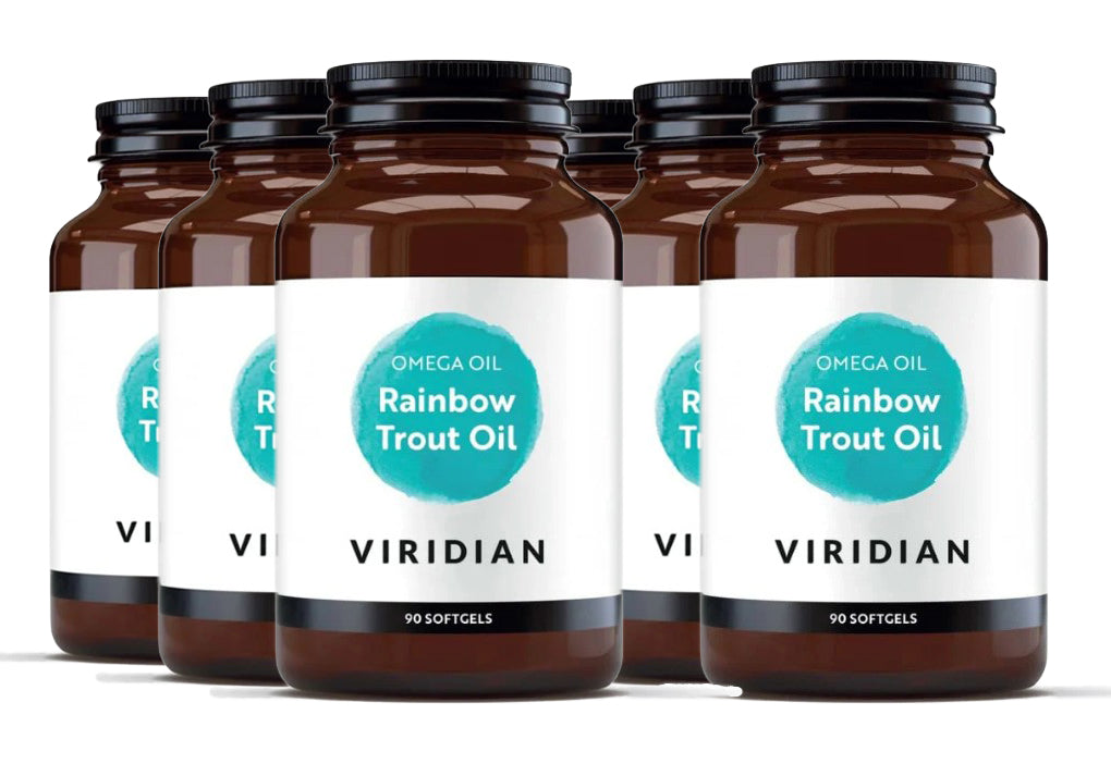 Viridian 100% Sustainable Rainbow Trout oil - 90 softgels