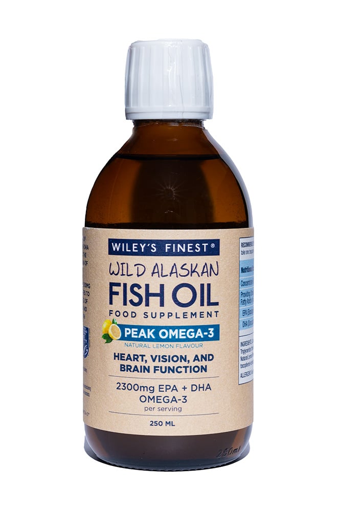 Wiley's Finest Peak Omega 3 Liquid - 125/250ml 25/50 servings